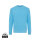 Iqoniq Zion Rundhals-Sweater aus recycelter Baumwolle Farbe: tranquil blue