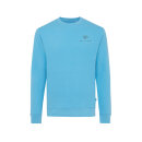 Iqoniq Zion Rundhals-Sweater aus recycelter Baumwolle Farbe: tranquil blue