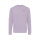 Iqoniq Zion Rundhals-Sweater aus recycelter Baumwolle Farbe: lavender