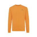 Iqoniq Zion Rundhals-Sweater aus recycelter Baumwolle Farbe: sundial orange