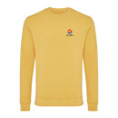 Iqoniq Zion Rundhals-Sweater aus recycelter Baumwolle Farbe: ochre yellow