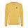 Iqoniq Zion Rundhals-Sweater aus recycelter Baumwolle Farbe: ochre yellow