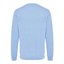 Iqoniq Zion Rundhals-Sweater aus recycelter Baumwolle Farbe: sky blue