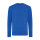 Iqoniq Zion Rundhals-Sweater aus recycelter Baumwolle Farbe: Königsblau