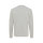 Iqoniq Denali ungefärbt. Rundhals-Sweater aus recycelter BW Farbe: heather grey