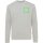 Iqoniq Denali ungefärbt. Rundhals-Sweater aus recycelter BW Farbe: heather grey