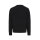 Iqoniq Kruger Relax-Rundhals-Sweater aus recycelt. Baumwolle Farbe: schwarz