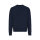 Iqoniq Kruger Relax-Rundhals-Sweater aus recycelt. Baumwolle Farbe: navy blau