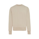 Iqoniq Kruger Relax-Rundhals-Sweater aus recycelt. Baumwolle Farbe: desert