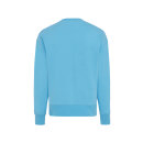 Iqoniq Kruger Relax-Rundhals-Sweater aus recycelt. Baumwolle Farbe: tranquil blue