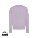 Iqoniq Kruger Relax-Rundhals-Sweater aus recycelt. Baumwolle Farbe: lavender