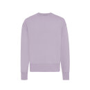 Iqoniq Kruger Relax-Rundhals-Sweater aus recycelt. Baumwolle Farbe: lavender