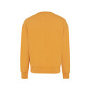 Iqoniq Kruger Relax-Rundhals-Sweater aus recycelt. Baumwolle Farbe: sundial orange