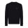 Iqoniq Etosha Lightweight Sweater aus recycelter Baumwolle Farbe: schwarz