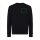 Iqoniq Etosha Lightweight Sweater aus recycelter Baumwolle Farbe: schwarz