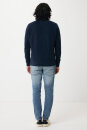 Iqoniq Etosha Lightweight Sweater aus recycelter Baumwolle Farbe: navy blau