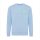 Iqoniq Etosha Lightweight Sweater aus recycelter Baumwolle Farbe: sky blue