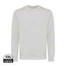 Iqoniq Etosha Lightweight Sweater aus recycelter Baumwolle Farbe: ungefärbte helles Grau