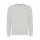 Iqoniq Etosha Lightweight Sweater aus recycelter Baumwolle Farbe: ungefärbte helles Grau