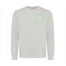 Iqoniq Etosha Lightweight Sweater aus recycelter Baumwolle Farbe: ungefärbte helles Grau