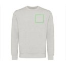 Iqoniq Etosha Lightweight Sweater aus recycelter Baumwolle Farbe: ungefärbte helles Grau