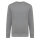 Iqoniq Etosha Lightweight Sweater aus recycelter Baumwolle Farbe: ungefärbte helles Anthrazit