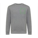 Iqoniq Etosha Lightweight Sweater aus recycelter Baumwolle Farbe: ungefärbte helles Anthrazit