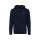 Iqoniq Jasper Hoodie aus recycelter Baumwolle Farbe: navy blau