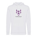 Iqoniq Jasper Hoodie aus recycelter Baumwolle Farbe: weiß