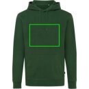 Iqoniq Jasper Hoodie aus recycelter Baumwolle Farbe: forest green