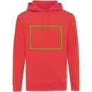 Iqoniq Jasper Hoodie aus recycelter Baumwolle Farbe: luscious red