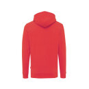 Iqoniq Jasper Hoodie aus recycelter Baumwolle Farbe: luscious red