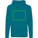 Iqoniq Jasper Hoodie aus recycelter Baumwolle Farbe: verdigris