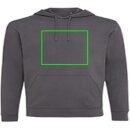 Iqoniq Jasper Hoodie aus recycelter Baumwolle Farbe: anthrazit