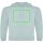 Iqoniq Jasper Hoodie aus recycelter Baumwolle Farbe: Iceberg green
