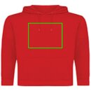 Iqoniq Jasper Hoodie aus recycelter Baumwolle Farbe: rot