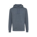 Iqoniq Torres ungefärbter Hoodie aus recycelter Baumwolle Farbe: heather navy