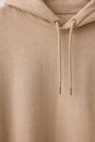 Iqoniq Torres ungefärbter Hoodie aus recycelter Baumwolle Farbe: heather brown