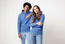 Iqoniq Torres ungefärbter Hoodie aus recycelter Baumwolle Farbe: heather blue