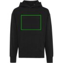 Iqoniq Yoho Relax-Hoodie aus recycelter Baumwolle Farbe: schwarz