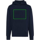 Iqoniq Yoho Relax-Hoodie aus recycelter Baumwolle Farbe: navy blau