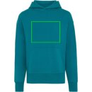 Iqoniq Yoho Relax-Hoodie aus recycelter Baumwolle Farbe: verdigris