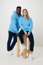 Iqoniq Yoho Relax-Hoodie aus recycelter Baumwolle Farbe: tranquil blue