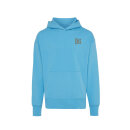 Iqoniq Yoho Relax-Hoodie aus recycelter Baumwolle Farbe: tranquil blue