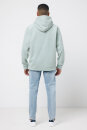 Iqoniq Trivor Mikrofleece-Kapuzen-Pulli aus recyc. Polyester Farbe: Iceberg green