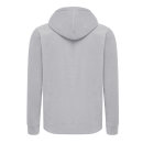 Iqoniq Trivor Mikrofleece-Kapuzen-Pulli aus recyc. Polyester Farbe: storm grey