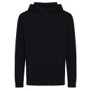 Iqoniq Rila Lightweight Hoodie aus recycelter Baumwolle Farbe: schwarz