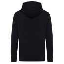 Iqoniq Rila Lightweight Hoodie aus recycelter Baumwolle Farbe: schwarz