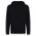 Iqoniq Rila Lightweight Hoodie aus recycelter Baumwolle Farbe: schwarz