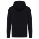 Iqoniq Rila Lightweight Hoodie aus recycelter Baumwolle Farbe: schwarz